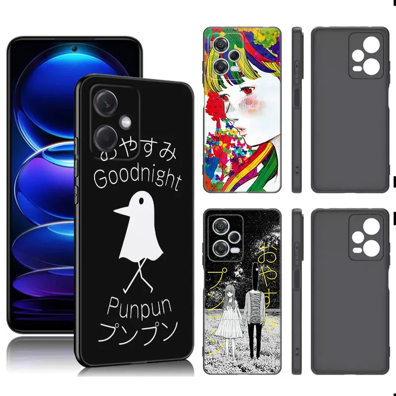 Черный силиконовый чехол для телефона Goodnight punдар для Xiaomi Redmi Note 9 10 11 11S 11T 12 13 Pro 5G Plus 9S 10S 12S