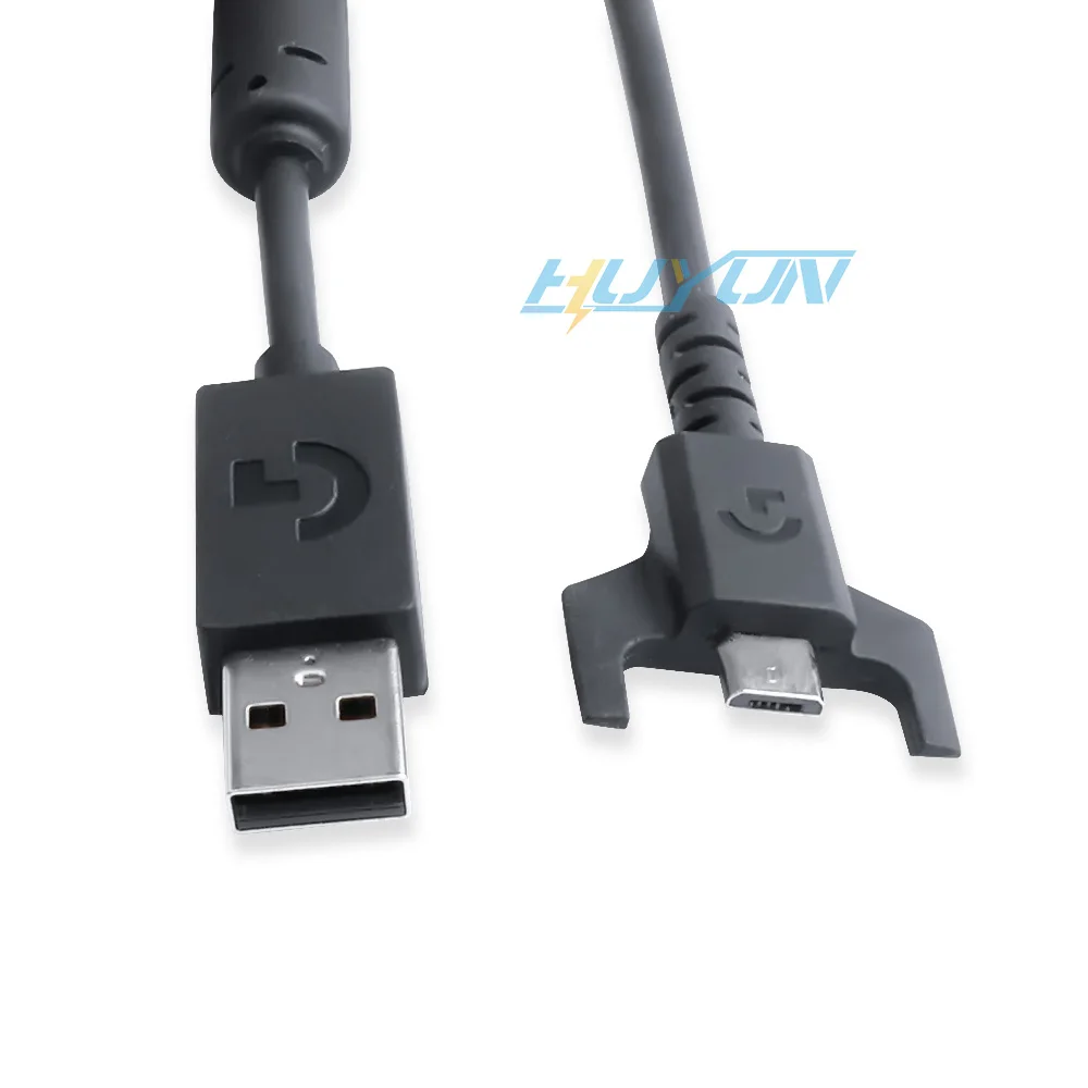 خط استبدال كابل شحن USB للوحة المفاتيح اللاسلكية Logi.tech G PRO X