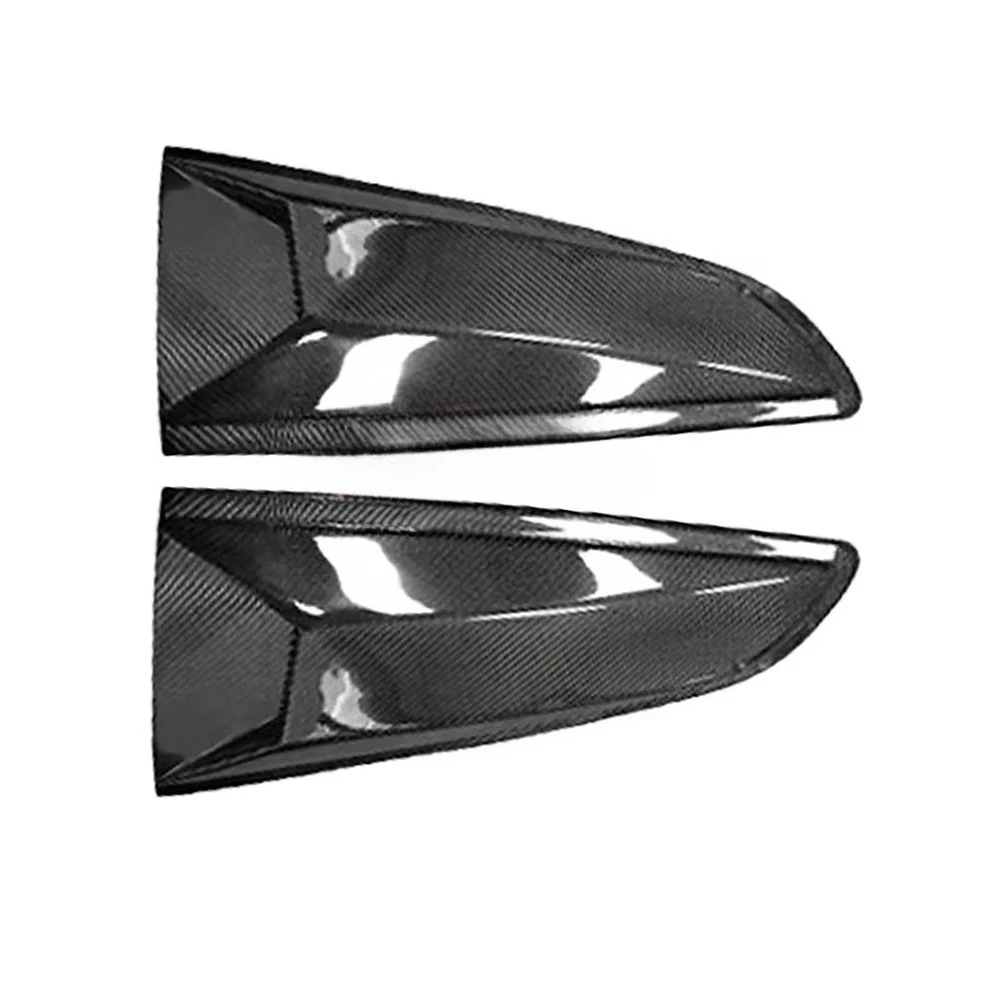 

High Gloss Robot Carbon Fiber Side Window Blinds Cover - Precise Fit ForFordMustang