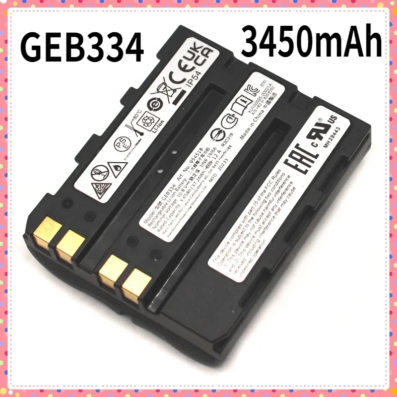 SWZY GEB334 Battery for Lei ca CS20 Data Controller and LS15/10 Digital Theodolite Replacement GEB333 GEB331 Li-ion Battery 3450