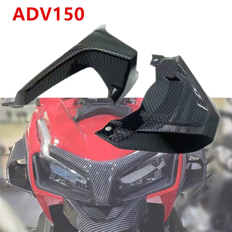 Untuk Honda ADV150 160 2019 2020 2021 Aksesoris Motor Penutup Lampu Depan Fairing Penutup Pelindung Paruh Hidung Elang