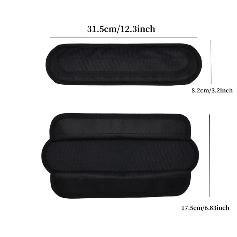 1Pcs 배낭 어깨 가방에 대 한 분리형 어깨 스트랩 패드 쿠션 감압 비 슬립 어깨 스트랩 패드 가방 액세서리