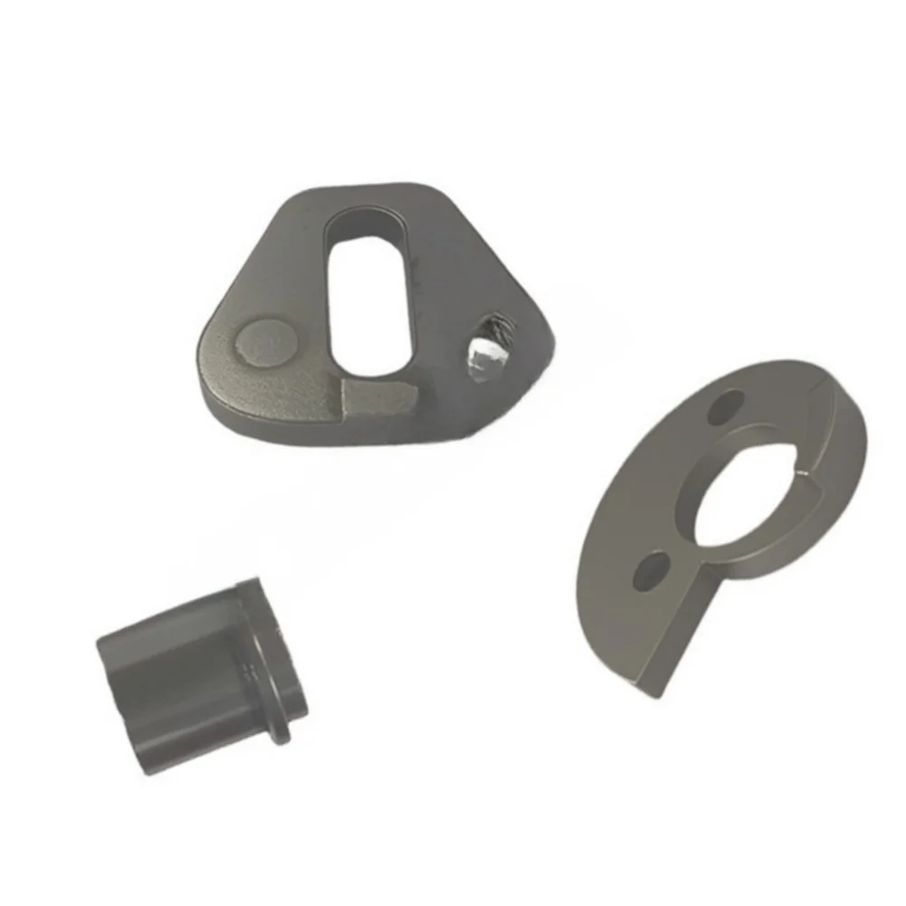 Electric chainsaw chain tensioner blocks for 10 inch and 12 inch models to help proper chain wrap and sprocket contact