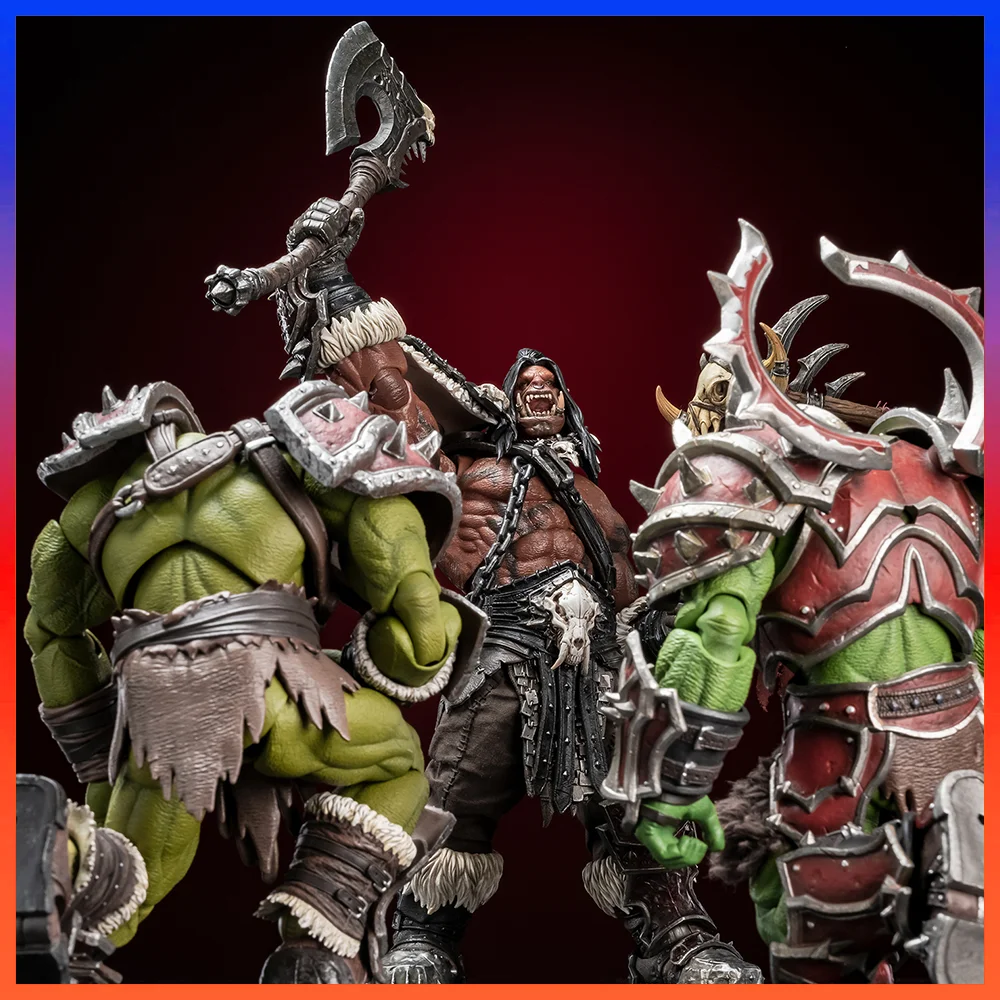 Preventa HERO TOYS 1/10 escala Horde guerra canción jefe rugos padre Orc guerrero masculino conjunto completo modelo 21cm figuras de acción de juguete regalos