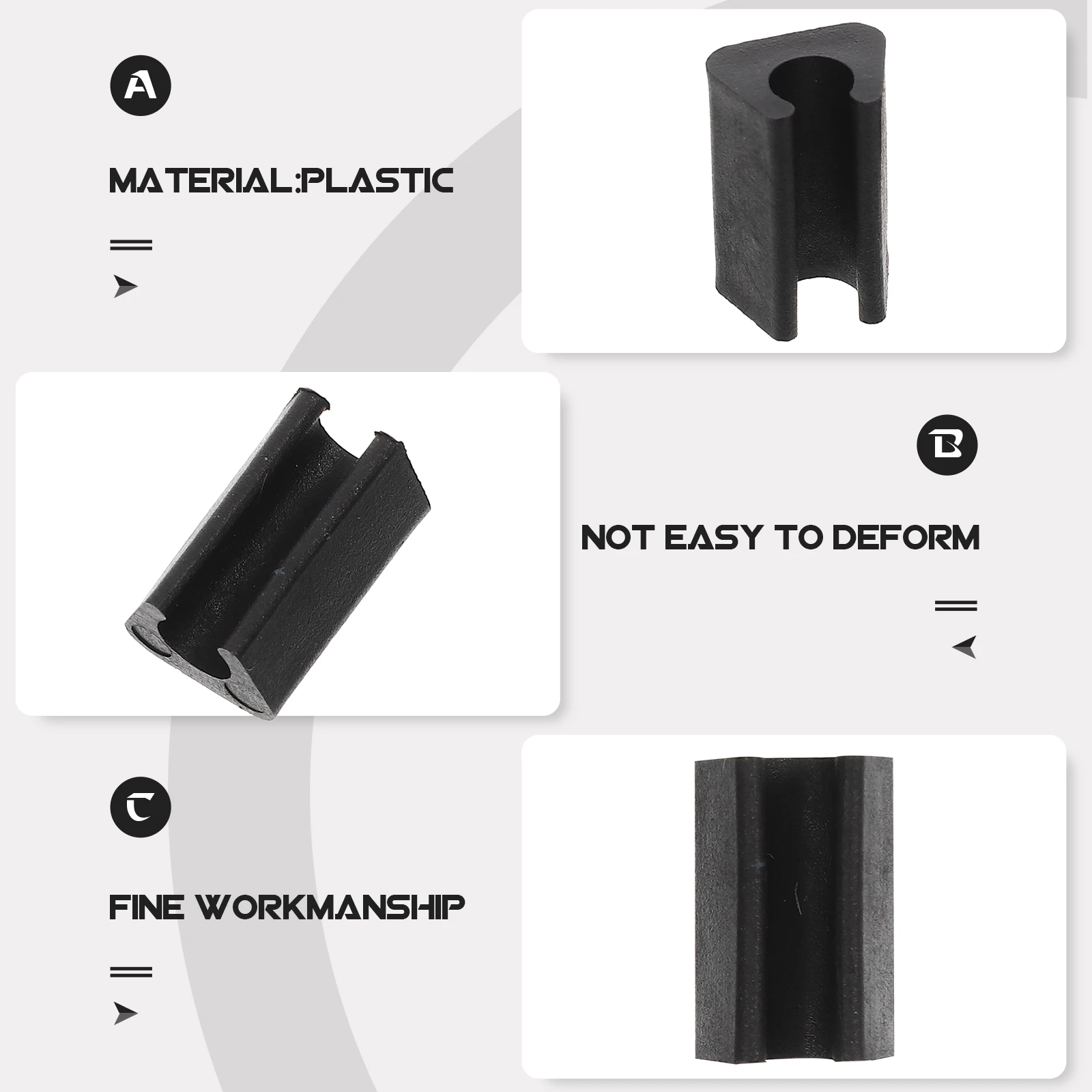 

100Pcs Sink Grate Feet Sturdy Construction Anti-Scratch Kitchen Rack Protector Plastic Furniture Leg Caps Sink Grate Feet