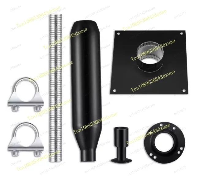 Generator Exhaust Extension Kit for Thermal Insulation Through Wall Mounting Plates Exhaust Exhaust Gas