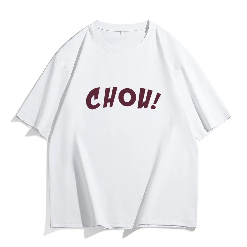 

Новинка лета 2024, футболка в американском стиле с коротким рукавом и надписью, модный Свободный Повседневный Топ с круглым вырезом