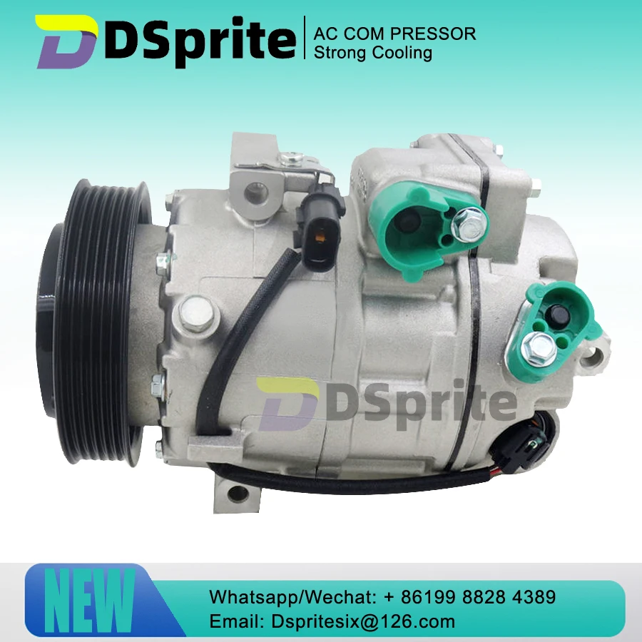 New VS18 97701-2W050 977012W050 97701-2W000 977012W000 MMBDB-11 AC Compressor For Hyundai Santa Fe 2012 2013 2014 2015 2016