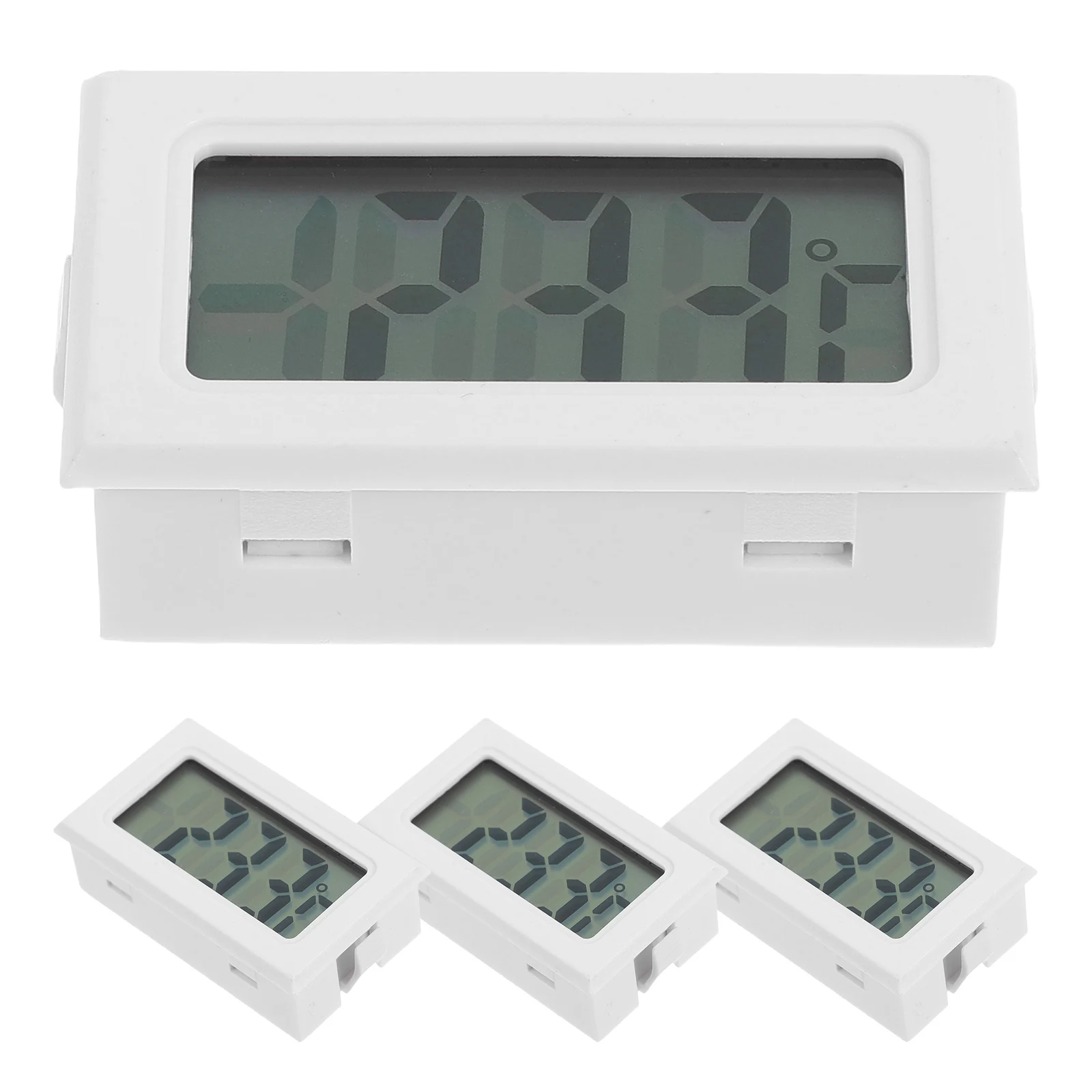 

4PCS Digital Thermometer Mini Temperature Gauge for Greenhouse Room Aquarium Reptile Pet Plant Precision