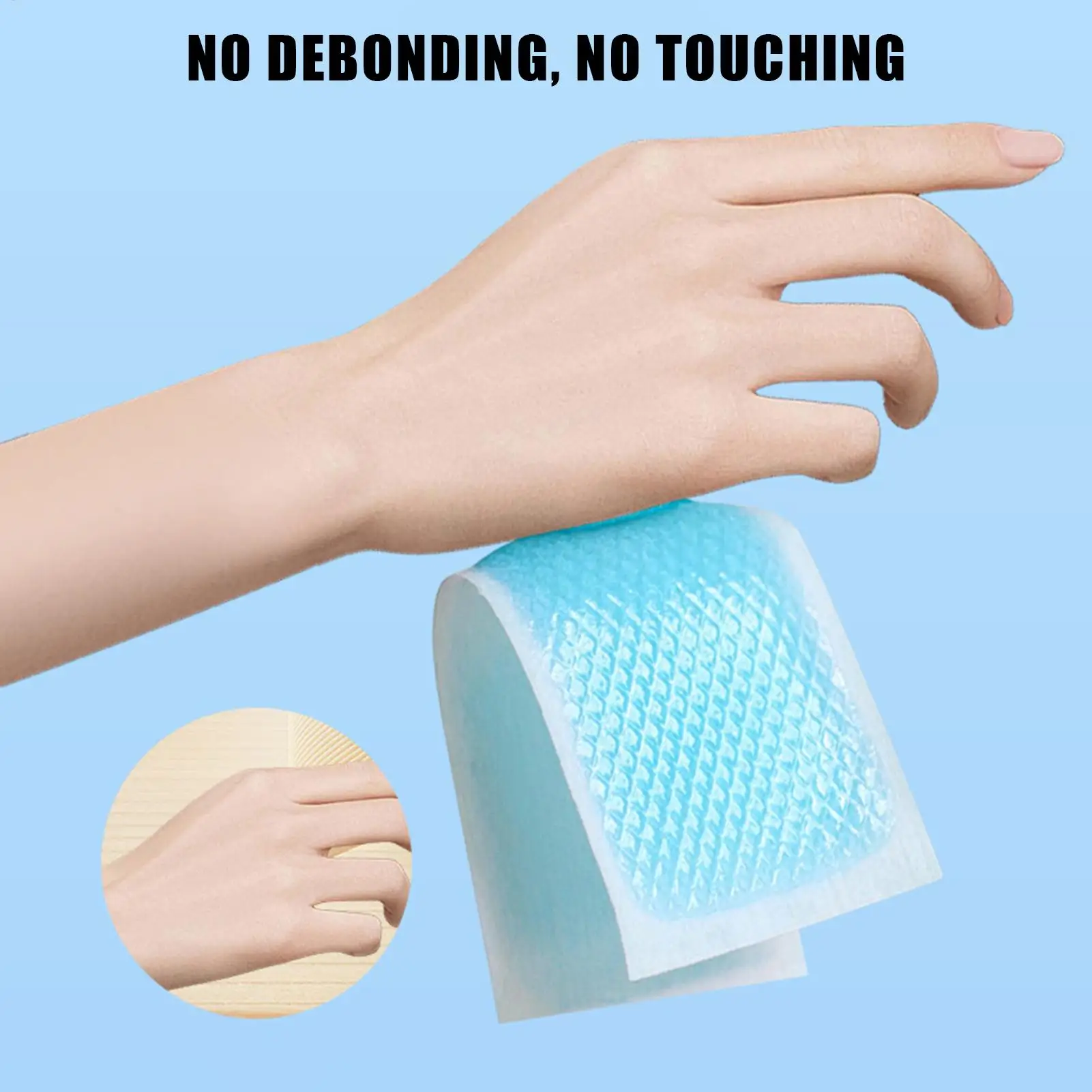 10PCS Cooling Gel Patch Long Lasting Cooling Sticker Outdoor Camping Hiking Summer Heat Relief Sports Forehead Cooling Patches