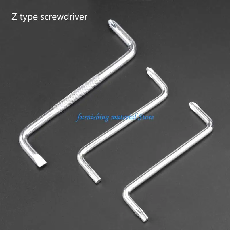 Y5GD (pak 3) schroevendraaier set 3 stuks ZTYPE dubbele kop offset schroevendraaiers ingesteld