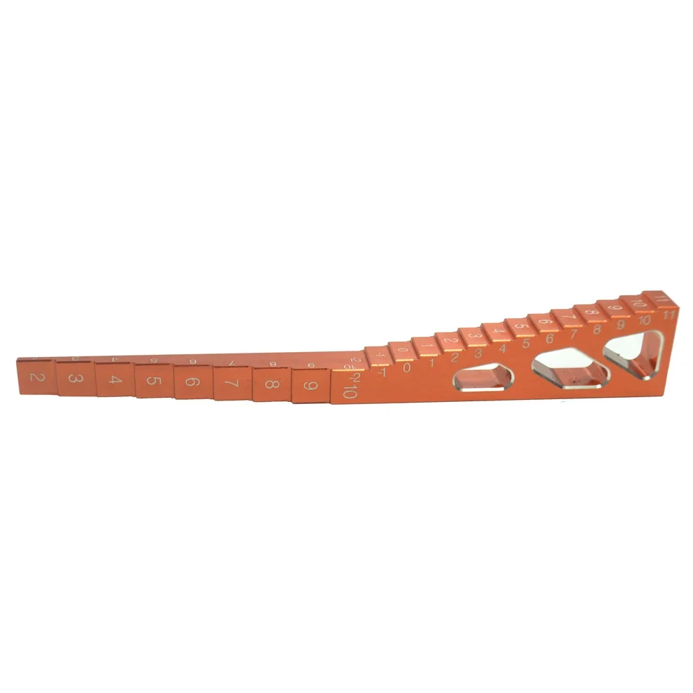 1/10 RV, flat car, drift car, metal car adjustment ruler, height adjustment ruler, swing arm bottom dead center ruler tool