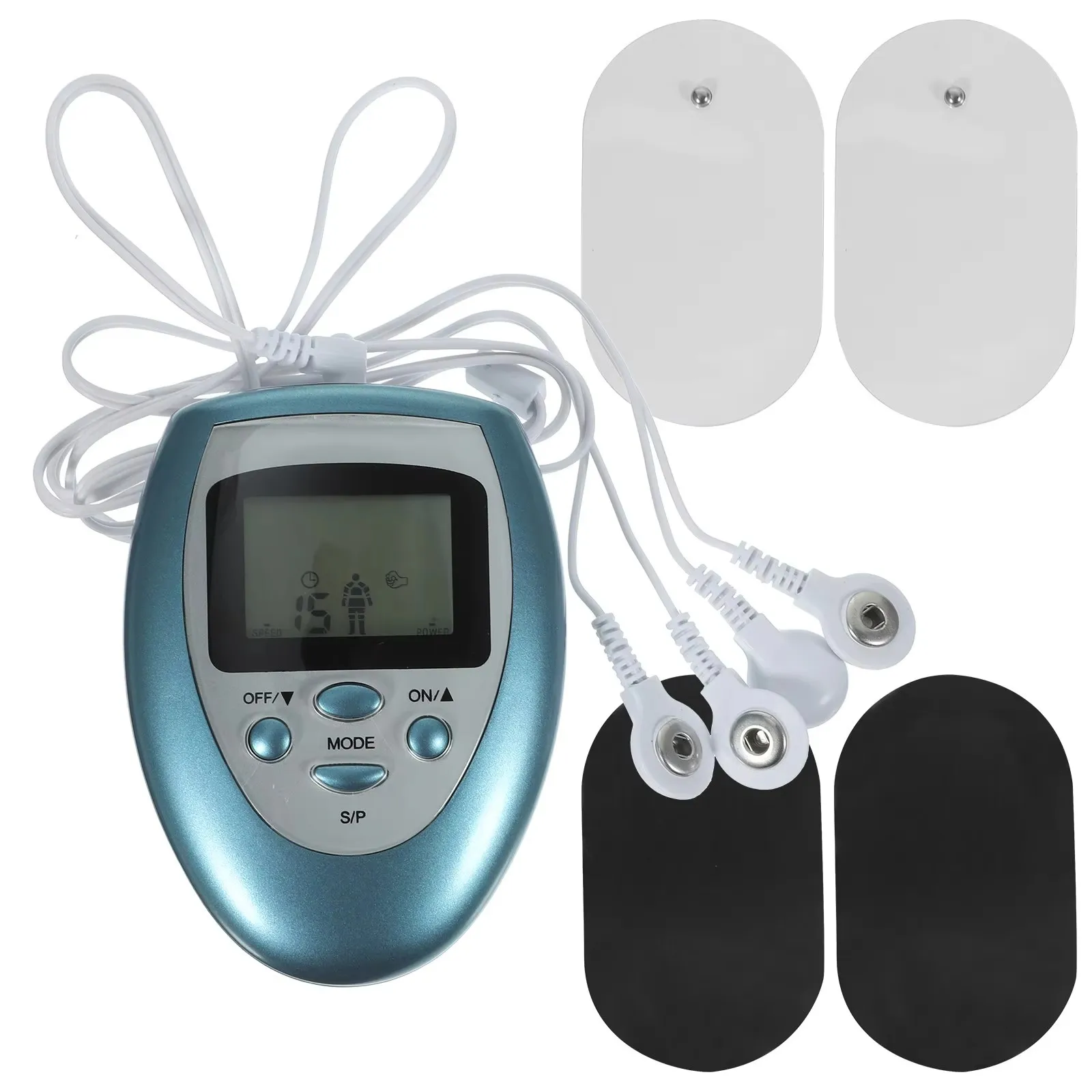 

Электронный импульсный массажер-стимулятор мышц 2026TENS, 8 режимов, EMS-акупунктура, электротерапия, физиотерапия, уход за здоровьем