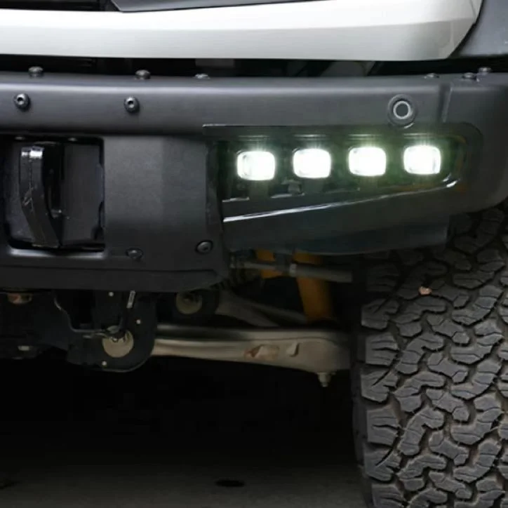 Front Bumper Fog Lamp LED Fog Light Bar For Ford Bronco 21-23