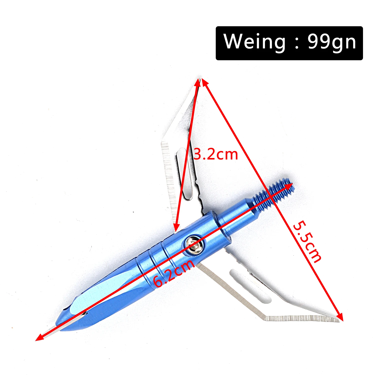 3 قطعة نصائح سهام الصيد رؤوس السهم برودهيدس للرماية قوس منحني مركب وأقواس متقاطعة وسهم #3