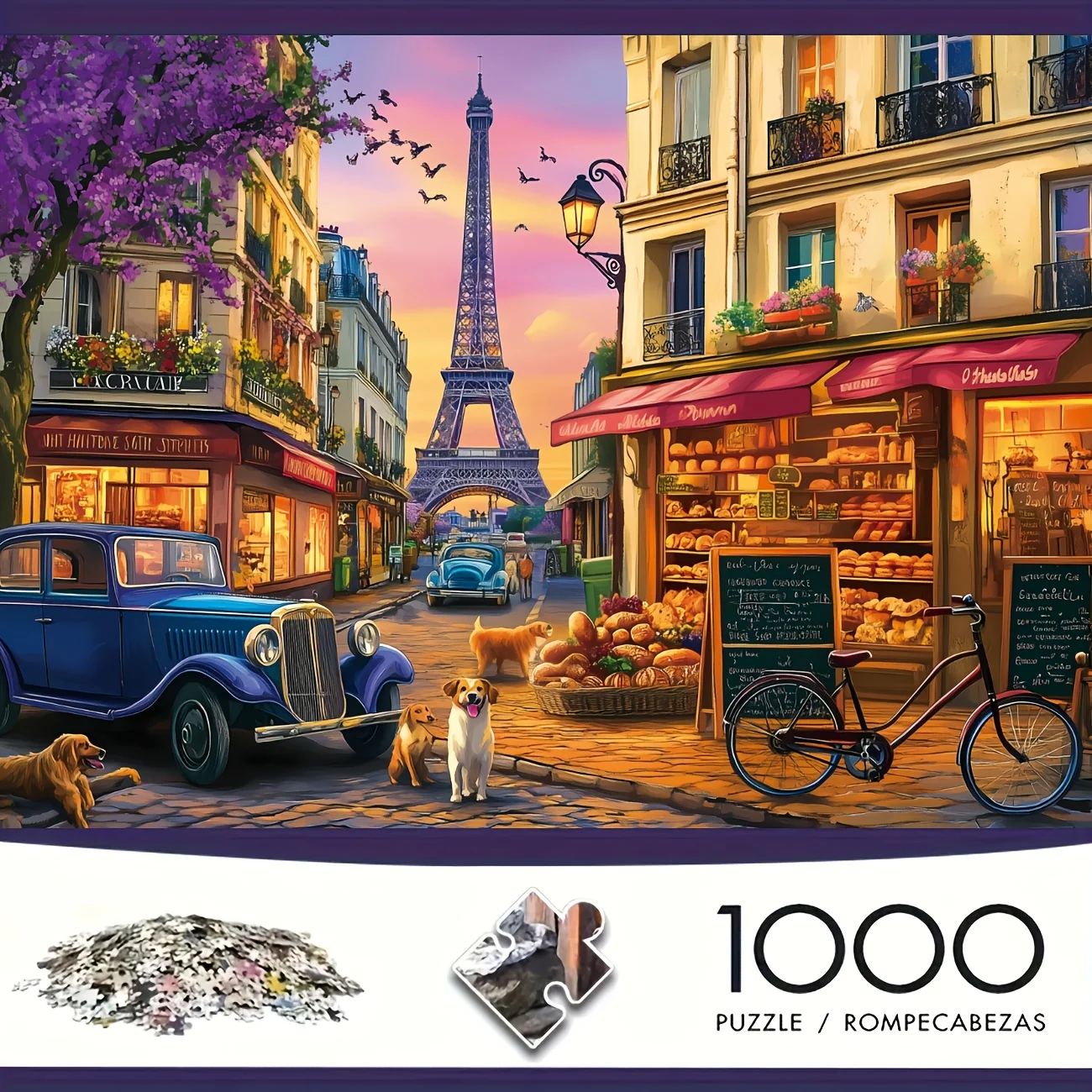 لغز من مستوى الجحيم |   ديكور فني سميك، بدون إطار، تحدي كبير لعشاق الحرف اليدوية، مثالي للعطلات وأعياد الميلاد