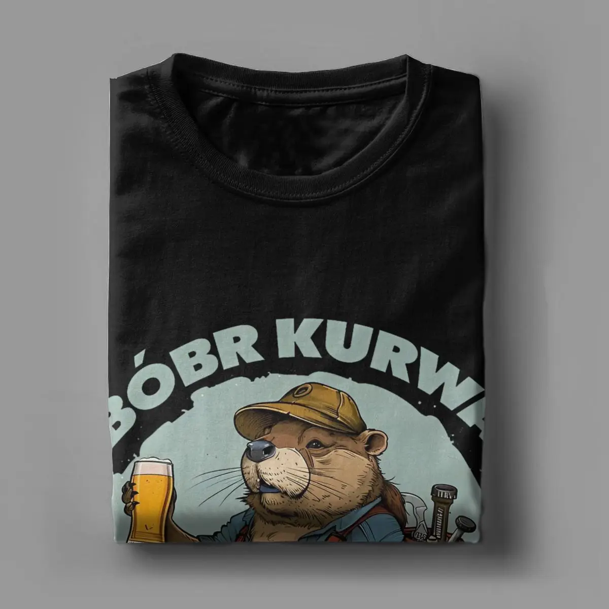 Bober Bobr Kurwa T Shirt Men Women Cotton Humorous T-Shirt O Neck Tee Shirt Short Sleeve Clothing Graphic Printed