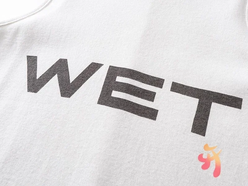 Oversized Hiphop Street Vulture Tank Top Cotton Kanye Sleeveless Top Alphabet Printed Sports Running Yoga Vest Men Women