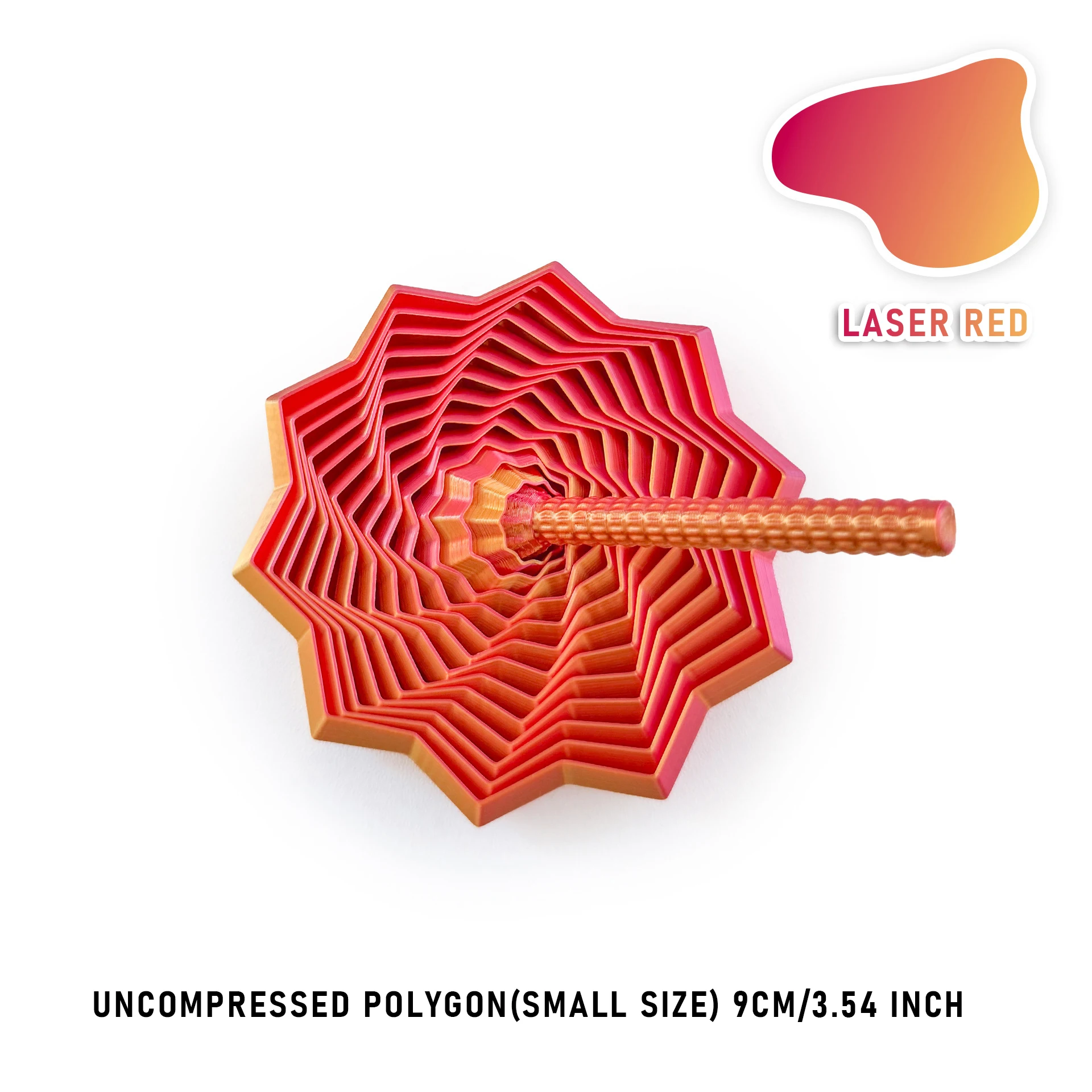 

PLA – расширенная сенсорная звезда с ручками, спиральная вращающаяся игрушка с 3D-принтом, фрактальный шестигранник для снятия стресса HH-AA997