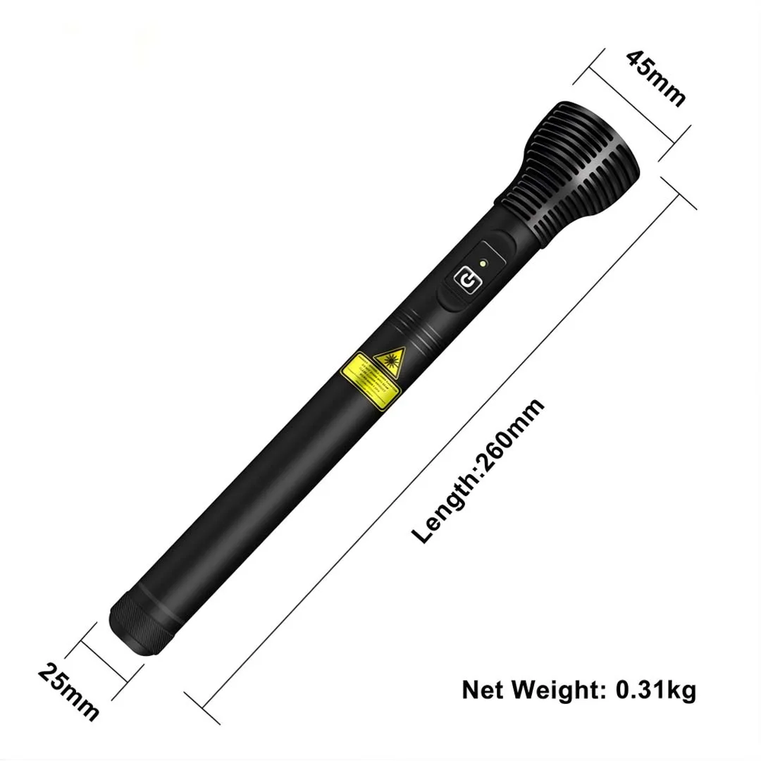 808nm 500mW Veterinary Cold Laser Pointer 1 Diodes Pet Pain Relief Pen for Dog Hip Dysplasia Anal Gland Inflammation Device