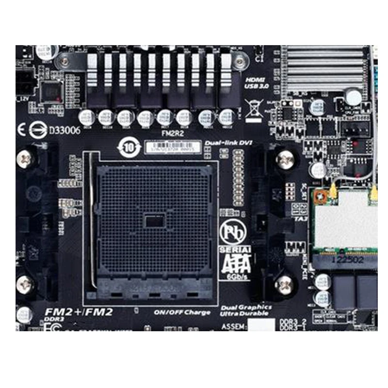 MINI ITX For AMD A88X GA-F2A88XN-WIFI F2A88XN-WIFI Used FM2+ FM2 Computer USB3.0 SATA3 Motherboard FM2b DDR3 Desktop Mainboard