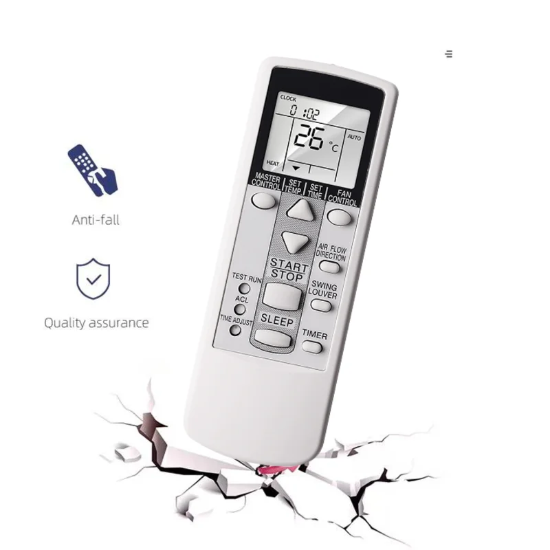 ABKN Universal Remote Control for Fujitsu AR-DJ19 Air Conditioner - Replacement AC Remote, Durable & Ergonomic Design