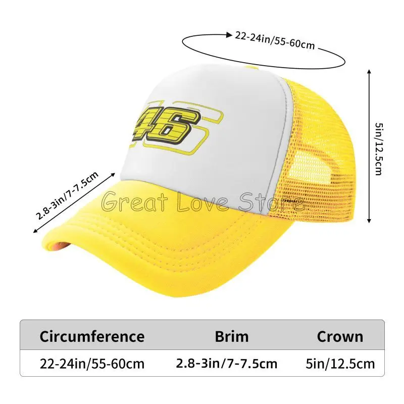46 دراجة نارية سباق شبكة قبعة بيسبول في الهواء الطلق عادية قبعة الشمس قبعات للآباء للجنسين قابل للتعديل Snapback قبعات الكبار الصيف قبعة بتصميم هيب هوب