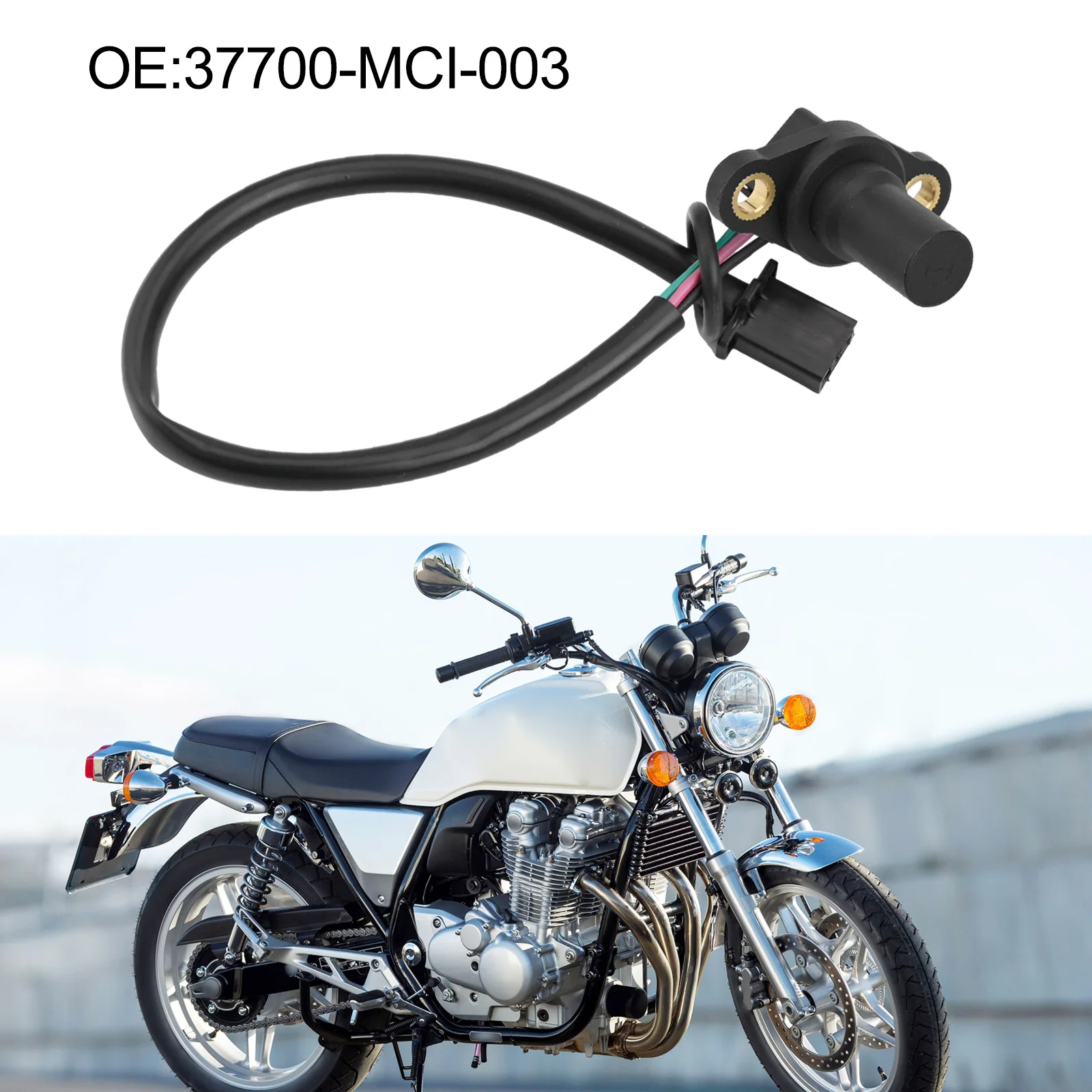 

Bumblebee Sensor Car Speed Sensor Car Maintenance Non-Deformation OEM 37700-MCJ-003 Practical Materials Anti-Corrosion