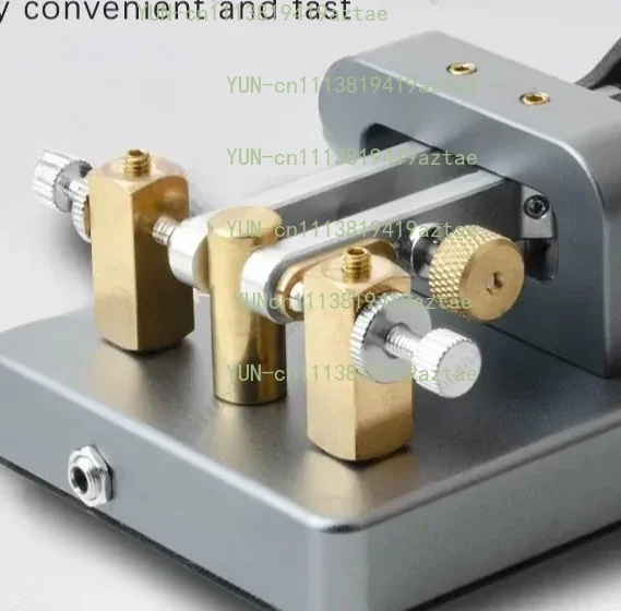 VK-6 Electric Automatic Key - Shortwave CW Radio Hand Key for Morse Code Shortwave Radio Station