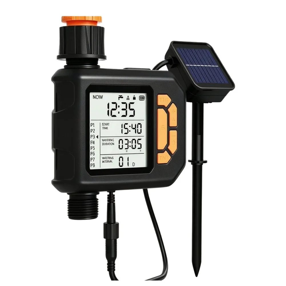 Rain-sensing Solar Drip Irrigation System:with Multi-Timer Modes For Garden Smart Automatic Irrigation System For Garden