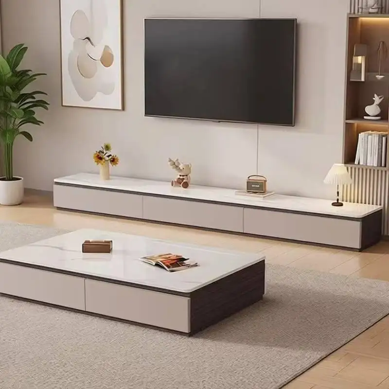 

Drawers Decoration Tv Table Hiding Minimalist Center Apartments Tv Cabinet Accessories Stand Meubles De Maison Room Furniture