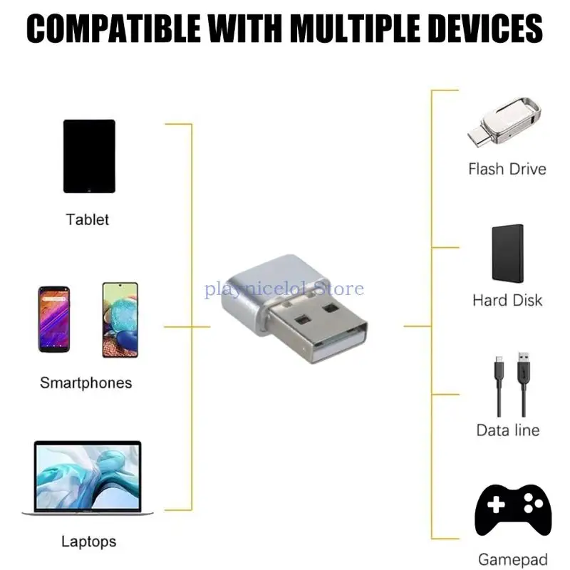 Mouse Jigglers Mouse Movers Wiggler ตรวจไม่พบ Shakers พอร์ต USB สำหรับแล็ปท็อปคอมพิวเตอร์ช่วยให้ PC ตื่นตัวจำลองเมาส์ E8BA