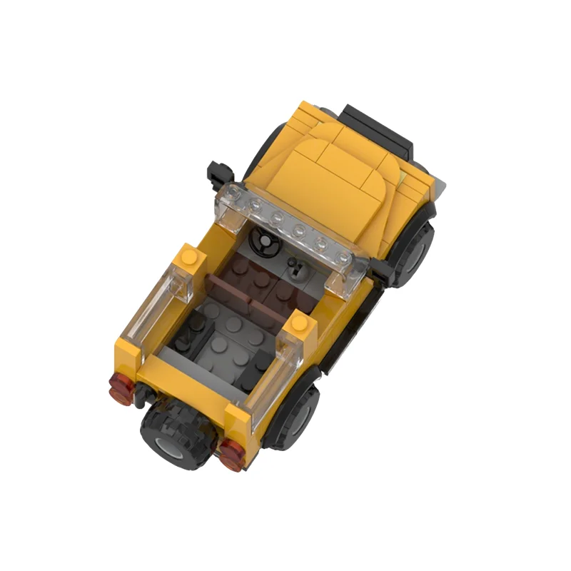 160pcs MOC Landed Rovers Classic Defender Modification City Model Building Blocks Toy Collection Birthday 3D Idea Brick Display