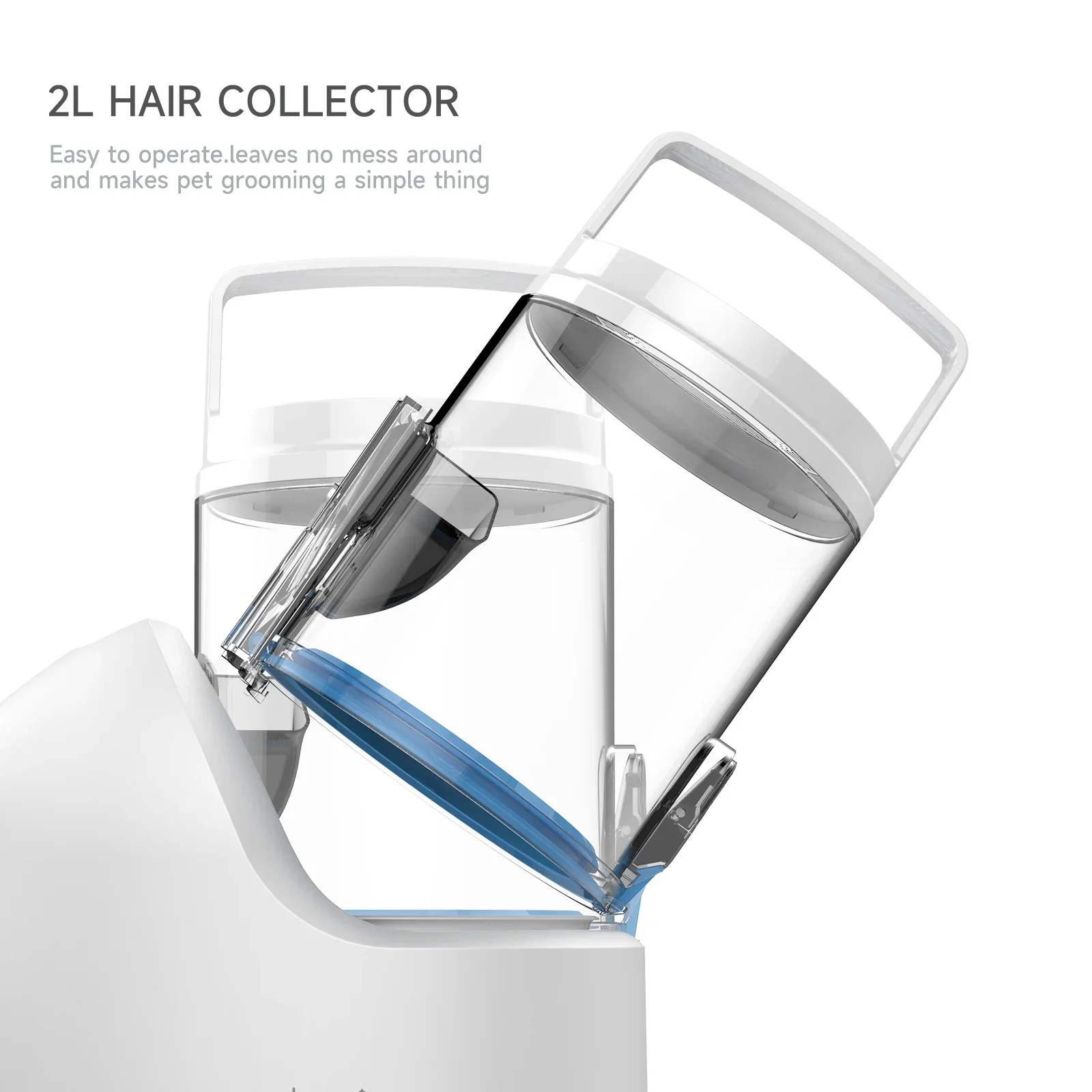 Neabot P2 Pro Professional Pet Grooming Kit Clipper Hair Remover Brush Tools Dog Cat Pet Vacuum Cleaner