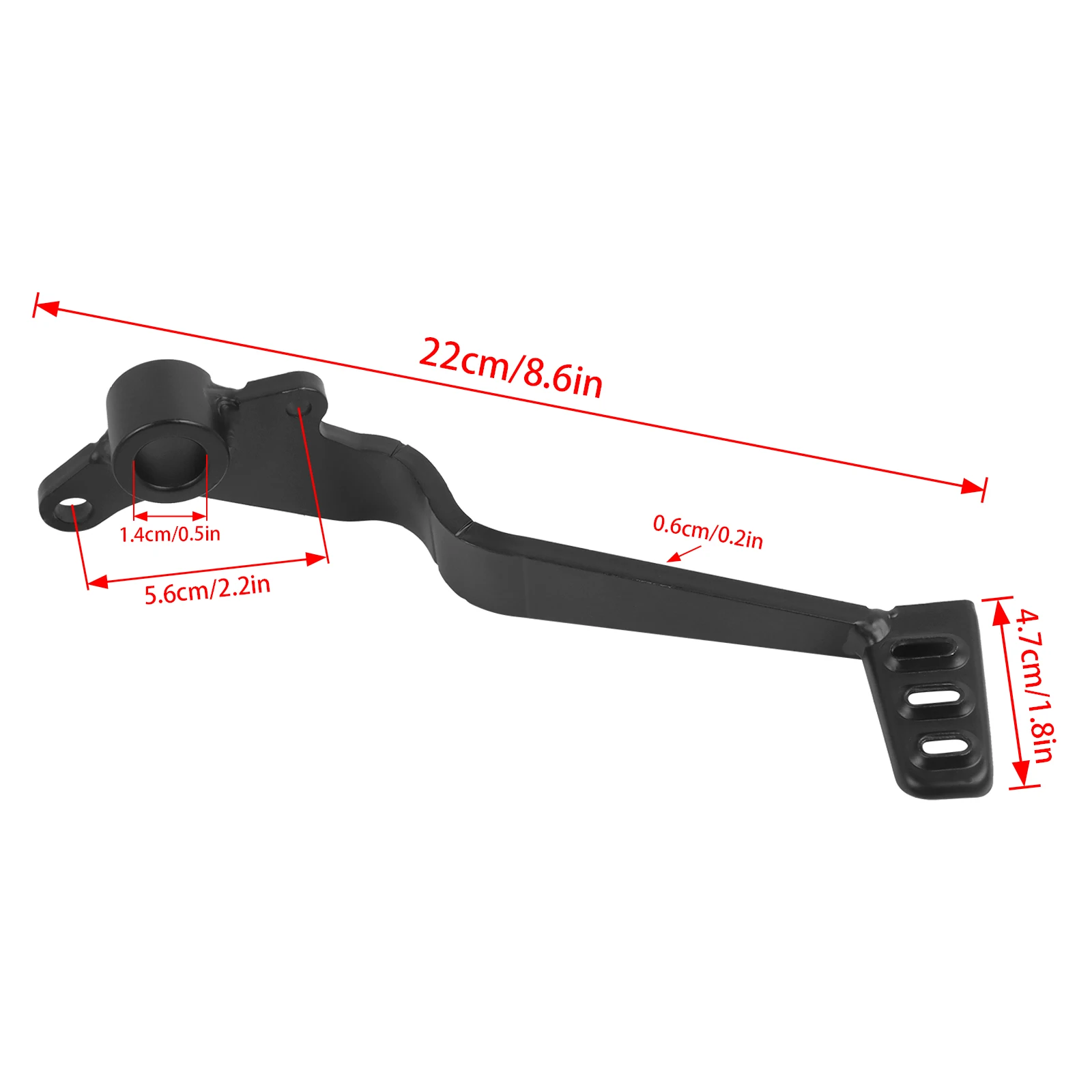 For Kawasaki Ninja 250R 300 NINJA300 250 EX250 300 2008-2018 Z250SL Z300 2015-2017 Motorcycle Rear Foot Brake Pedal Lever
