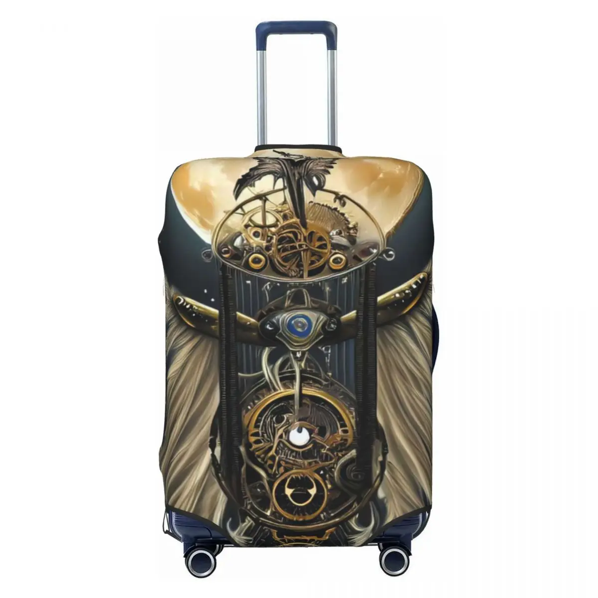 Dreamcatcher Moon Print Luggage Protective Dust Covers Elastic Waterproof 18-32inch Suitcase Cover Travel Accessories