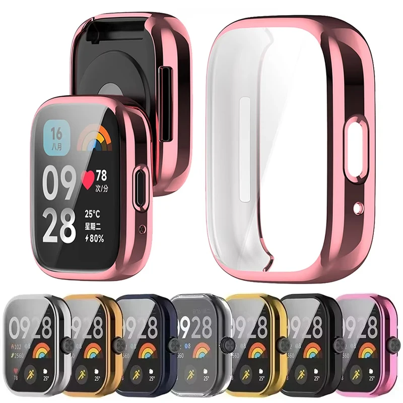 

Полный чехол для Xiaomi Redmi Watch 5 Active 5 Lite Smartwatch, защитный чехол из ТПУ для экрана, защитный чехол для Xiaomi Redmi Watch 5