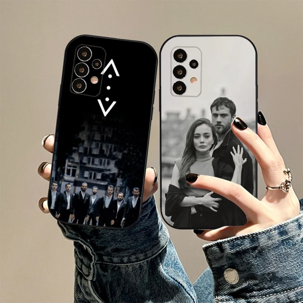 C-Cukur Turkish TV Series Phone Case For Samsung S24,23,22,30,21,10,9,Ultra,Plus,Lite,FE,5G Black Soft Case