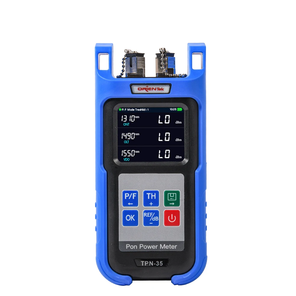 TPN-35 Optical PON Power Meter, Passive Optical Network Power Meter 1310/1490/1550nm, Fiber Power Meter SC/UPC SC/APC