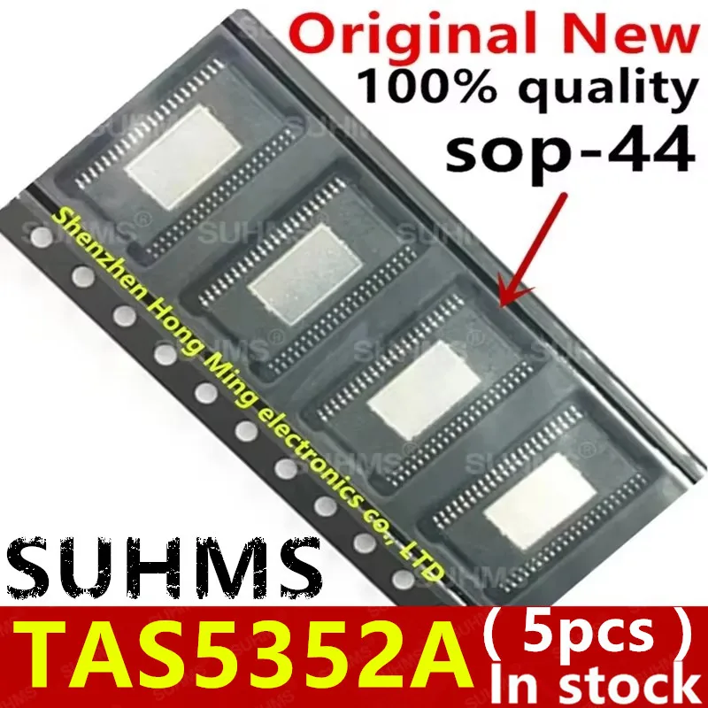 (5 قطع) شرائح جديدة 100% TAS5352A TAS5352ADDVR sop-44