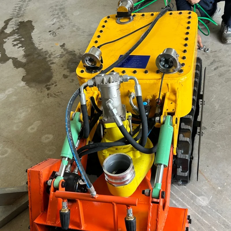 High Quality Remote Control Underwater Dredge Robot Underwater Dredging Robot Professional Silt Removal Equipment