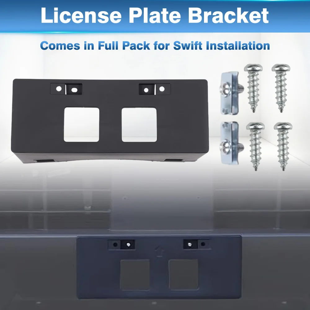 

Car Front Bumper License Plate Frame Mounting Bracket Accessories For Nissan Frontier 2022 2023 2024 96210-9BU0A 962109BU0A