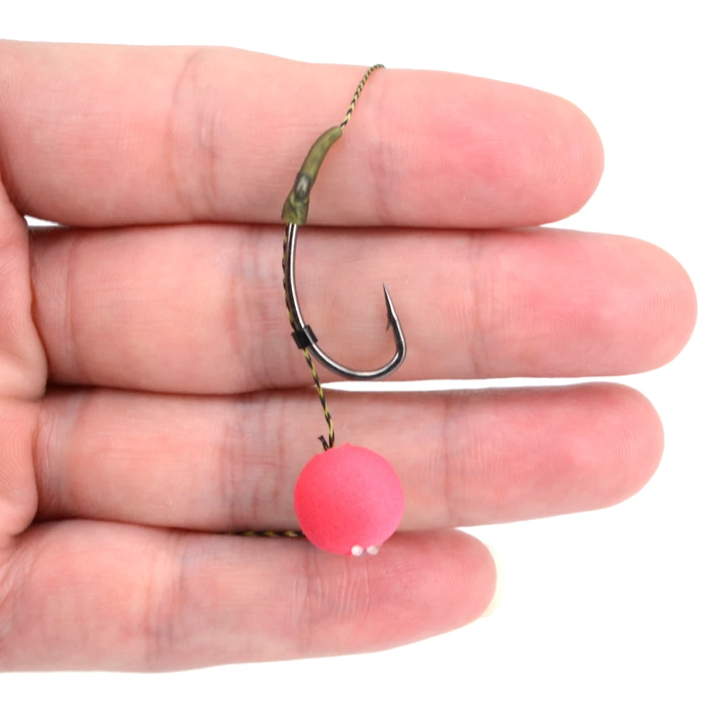 20pcs Carp Fishing Accessories Anti Tangle Sleeves Fish Hook Sleeves Aligner Fishing Terminal Tackle Rubber