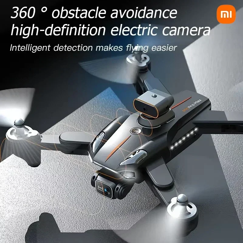 طائرة Xiaomi MIJIA P11 Max Drone 8K احترافية عالية الدقة للتصوير الجوي وكاميرا مزدوجة 5G GPS لتجنب العوائق بدون فرش رباعية الدوار 15000 متر