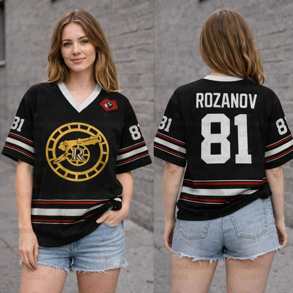 New Women's Men's Heated Rivalry Hockey Jersey Short Sleeve Tee Rozanov HOLLANDER T-shirt Unisex Tops