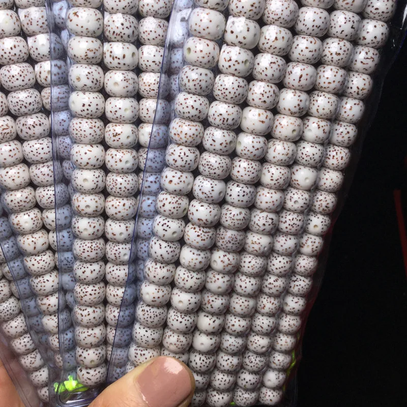 108 of Shun Bai Zheng Yue Bodhi bracelet, made from AB-polished high-density Xingyue Buddha beads