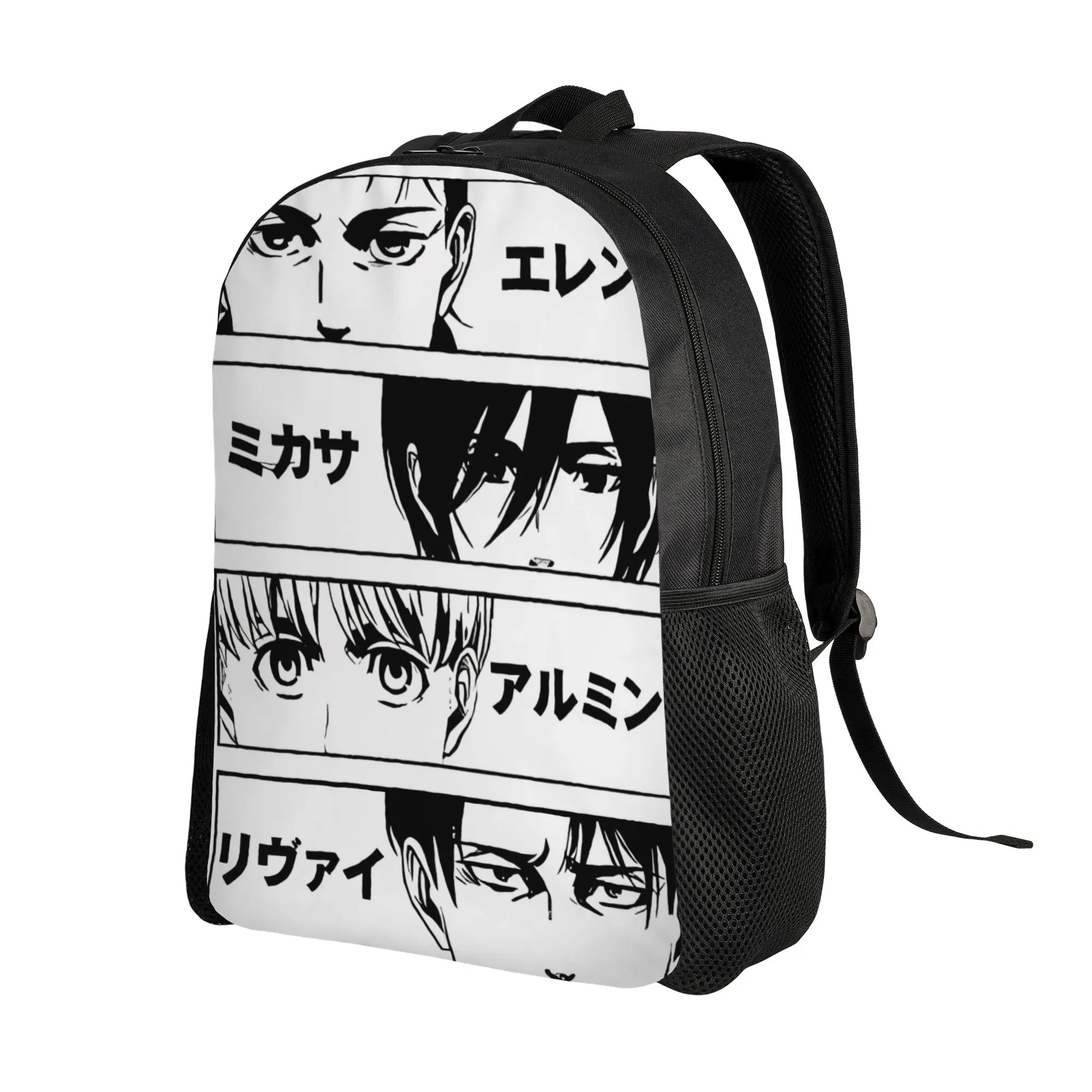 aAttack-on-Titan Attack Heroes Schoolbag Ladies Sporty Fashionable mochila Large Capacity Laptop Bag Back To School Season