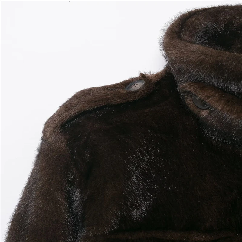 معطف سترة قصير أنيق غير رسمي للنساء من الفرو الصناعي من High-Street - مجموعة جديدة لخريف وشتاء 2025 #4