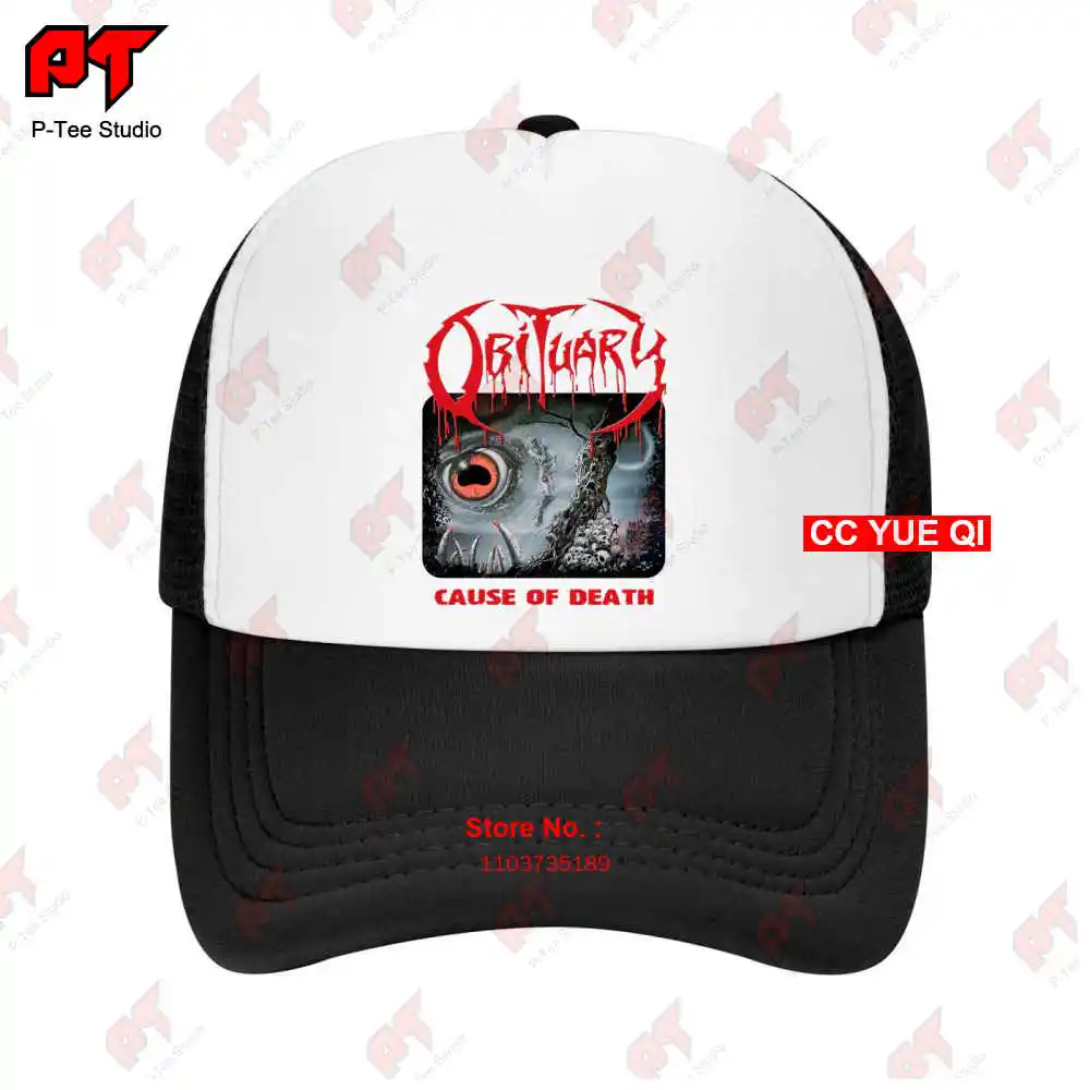 Obituary Cause Of Death Florida Death Metal Size Gre Baseball Caps Truck Cap 982T