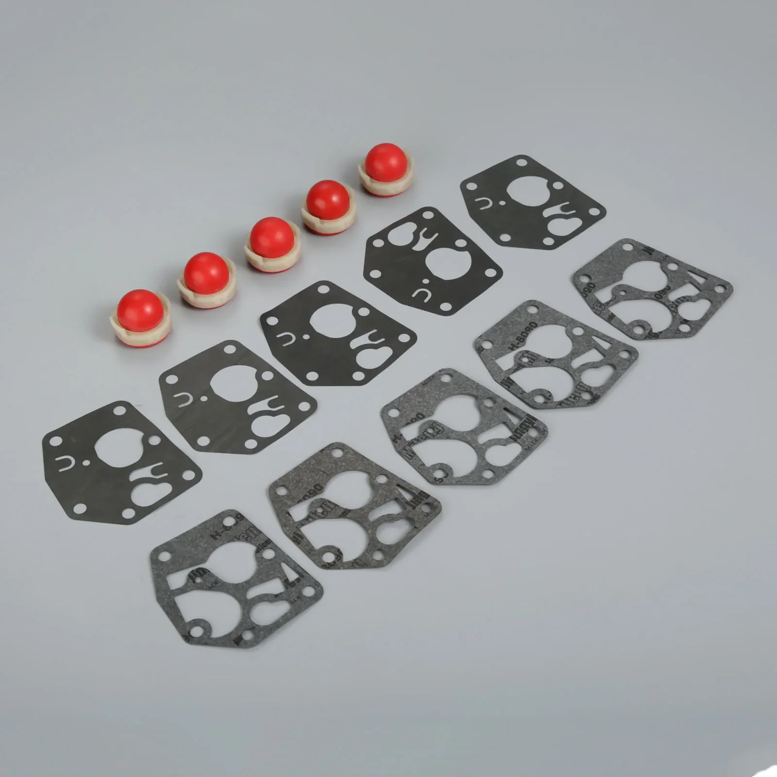 Juntas de diafragma de carburador de 15 unids/set con bombilla de imprimación 795083 495770 aptas para Briggs & Stratton 494408 694394 aptas para Tecumseh
